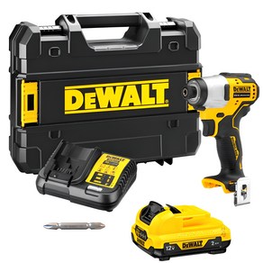 디월트 정품 DCF801D2 충전임팩드라이버 12V 2.0Ah 배터리1개세트 2024제조 국내정발, 1세트, 선택01 DCF801D2 배터리1개세트