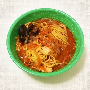 레트로 멜라민 옛날 포차 분식집 국물 떡볶이 그릇 접시, 1개, 짬뽕기