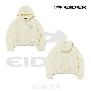 아이더 [매장정품] 간절기에 잘 어울리는 (베이직 W) 여성 트레이닝 자켓 [DWP23141/BANANA CREAM(1Y)][NC불광]