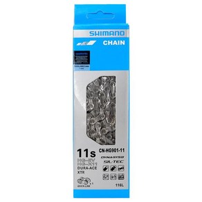 시마노 DURA-ACE CN-HG901-11 11 단 자전거 체인 도로 초좁은 중공 핀 오리지널 사이클링 부품