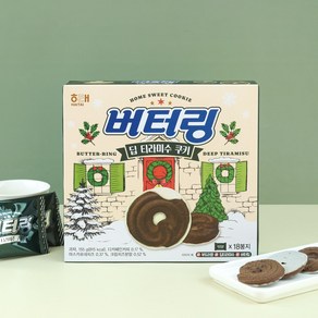 해태 버터링 딥 티라미수 쿠키 155g, 1개