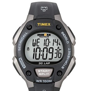 Timex 타이멕스 아이언맨 클래식 30 스포츠 시계 (블랙그레이오렌지)