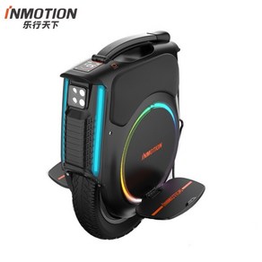 inmotion 인모션 V12HT V12HS 외발 전동휠 충전식 모빌리티, 16인치, 블랙, 1개