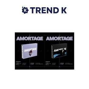 블랙핑크 지수 미니 앨범 [AMORTAGE] BLACKPINK JISOO 아모르타주 EXCLUSIVE EDITION Ve. (미개봉), BLACK Ve(블랙)