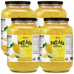 꽃샘 레몬차 S, 4개, 2kg