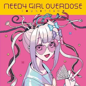 니디걸 오버도즈 사운드트랙 LP 아날로그 레코드 앨범 NEEDY GIRL OVERDOSE 일본 게임 OST