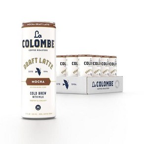 La Colombe Caamel Daft Latte 11 Fl Oz Single Can, 없음, 5) Mocha  9 Fl Oz Pack of 4, 4) 모카 - 9 Fl Oz Pack of 4