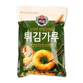 씨제이제일제당 백설 자연재료 튀김가루 1KG j19*4576WU, 1개