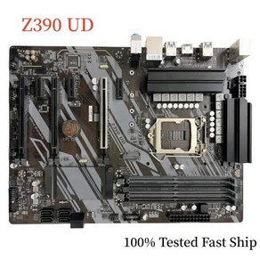 Z390 UD 마더보드 64GB LGA 1151 DDR4 ATX 메인보드 100프로 테스트 완료 고속, 한개옵션0, 한개옵션1