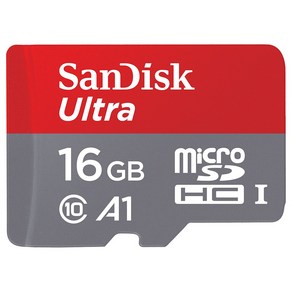 샌디스크 울트라 Mico SD 메모리카드 SDSQUAR-016GB, 16GB, 1개