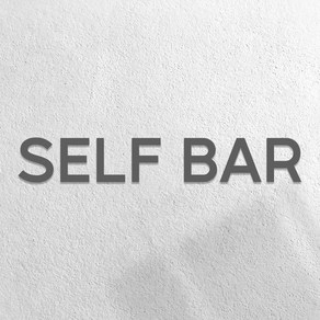 마마픽스 아크릴 도어사인 표지판 그레이, 1개, SELF BAR