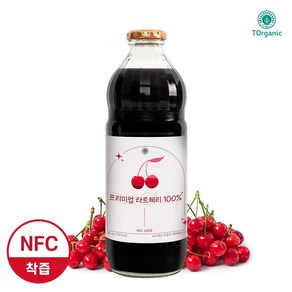 투오가닉 NFC 착즙 타트체리 주스 100% 착즙원액, 1000ml, 1개