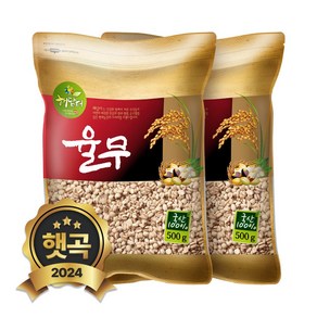 현대농산 국산 율무 1kg (500gX2봉), 2개