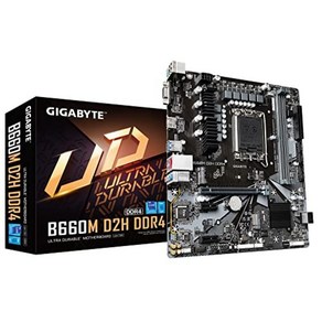GIGABYTE B660M D2H DDR4 Rev.1.0 마더보드 Mico-ATX [Intel B660 칩셋 탑재] MB5706