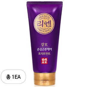 리엔 강모 모발강화 트리트먼트, 180ml, 1개