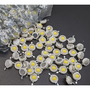 10-100Pcs LED COB 램프 칩 1W 3W 3.2-3.6V 입력 100-220LM 미니 전구 다이오드 SMD DIY 투광 조명 스포트 라이트 통, [04] 3W White, [01] 10pcs