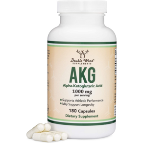 Double Wood AKG Alpha Ketoglutaic Acid 180캡슐 해외, 180개입, 1개, 180정