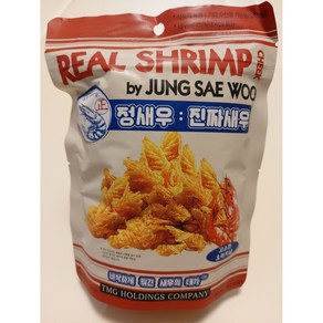 정새우 진짜새우 오리지널맛, 50g, 4개