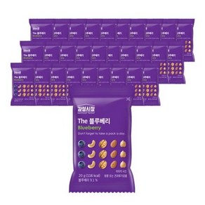 하루견과 더블루베리 30p, 600g, 6개