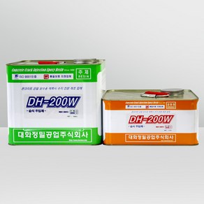 에폭시 습식 주입제 DH-200W / 15kg / 습윤면 균열 주입용, 1개