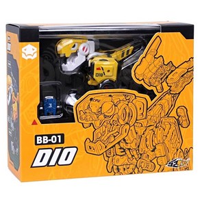 52TOYS 비스트박스 BEAST BOX 디오 BB01 BB-01 DIO 공룡 변신, 단일사이즈, 1개