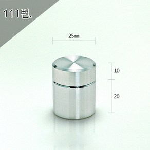 25Ø 25X10x20mm 알루미늄평형 액자볼트 액자부품장식 간판다보 아크릴다보