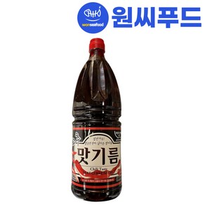 원씨푸드 미담채 고추맛기름 1.8L 고추기름 라유 향미유 업소용 대용량