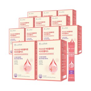 [서울대 위바이옴] 식약처 인정 국내 최대함량 3270mg 저분자 피쉬 어린 콜라겐펩타이드 이너스킨 어린콜라겐 + 비오틴, 150g, 12개