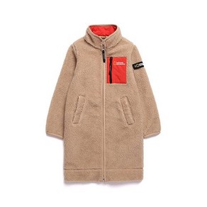 내셔널지오그래픽 KIDS N193KFT950 코우너스 FLEECE 롱기장 뽀글이 집업 BEIGE 5002620598 706138