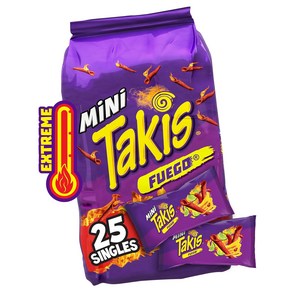 타키스 매운맛 핫 칠리 페퍼 라임 25개입 625g, 1개, 35g