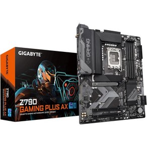 기가바이트 Z790 게이밍 플러스 AX LGA 1700 인텔 ATX 마더보드DDR5 트리플 M.2 PCIe 4.0 USB 3.2 Gen2 TypeC Realtek WiFi 6, Z790 GAMING PLUS AX, 1개