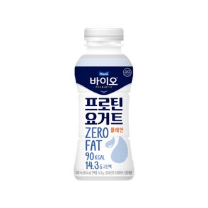 매일 바이오 프로틴요거트 플레인 마시는요거트 260ml, 4개