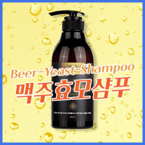 R8 맥주효모 샴푸 500ml 두피 케어 정수리냄새샴푸