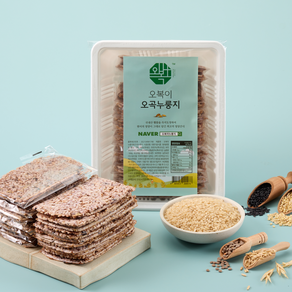 오복이 현미 누룽지 3kg(500gx6팩), 6개, 500g, 오곡(6팩)