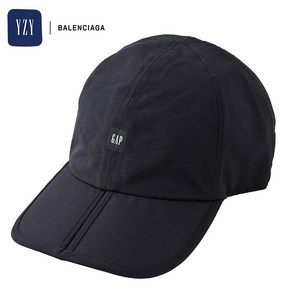 이지갭 폴더블 캡 모자 블랙 YEEZY GAP LOGO CAP YZY 471165-02-2 TRUEBLACK