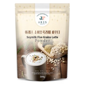 아레스 소이오곡라떼 파우더 500g, 1개, 1개입