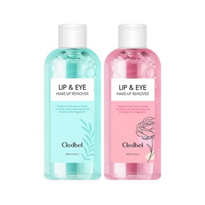 [블리샵]끌레드벨 메이크업 립앤아이 리무버 300ml x 2, 2개