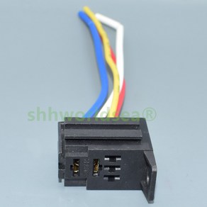 바이올렛 릴레이 장치 자동 와이어 30A 5 제어 12V 소켓 핀 Shhwoldsea 24V 자동차 터미널 포함, socket 4P, 4개