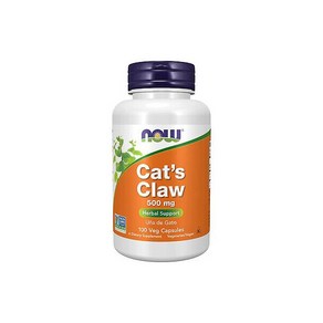 NOW FOODS Cat's Claw 500 mg 100 Veg Capsules 724263, 1개, 100정