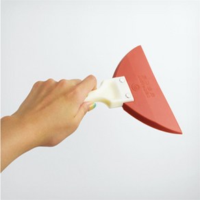 퍼티용 고무헤라(대20) 실리콘 마감 주걱, 1개