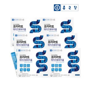 종근당 프리락토 마이크로바이옴 6박스(6개월분) 신프로바이오틱스 모유유래유산균, 5g, 180개