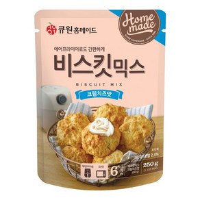 큐원 큐원 비스킷 믹스 크림치즈맛 (오븐/에어후라이기), 1개, 250g