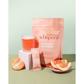 Immunity Booste Pomelo Juice - Wellness Whsipes 면역 강화 포멜로 주스 웰니스 위스퍼스, 10개, 21g