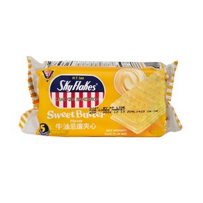 필리핀 M.Y.San 스카이 플렉스 크래커 스위트 버터맛 150g 과자 간식 스낵 / Sky Flakes CRACKERS Sweet Butte, 1개