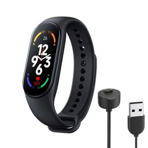 스마트 워치 손목 밴드 M7 피트니스 Bacelet 대 한 Mi Band 7 Heat Rate 추적기 스포츠, M7 Black watch