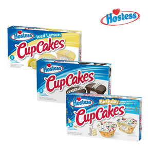 [Hostess] [Mix & Match] 미국 호스티스 Hostess 컵케이크 3종 레몬 초코 버스데이 Hostess Ceamy Sponge Cake, 07 레몬 8개입+초코 8개입+버스데이 8개입, 1개