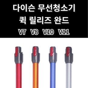 HARA OEM 다이슨 호환 교체용 완드 V7 V8 V10 V11 V15용 청소기툴 연장파이프 부품 호스 튜브 연장관, 블루, 1개