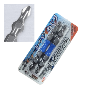 ZEST 명품 토션 비트 6.35X65MM 토션비트 세트 충전임팩 (Z-STi2065S-2P), 1개