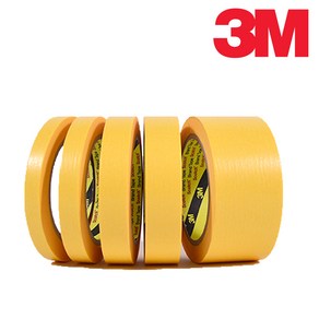 3M 마스킹테이프 244 고열 내열 종이 테이프 12 15 20 24 48mm x 50m, 24mm x 50m, 1개