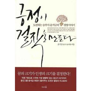 긍정이 걸작을 만든다:도전하는 승부사 윤석금의 경영 이야기